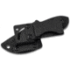 Boker Plus Lofos Fixed Blade Knife, 5.75in Overall, 2.38in Satin D2 Tool Steel Blade, Black G10 Handle, Black Kydex Belt Sheath, 02BO096