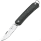 Boker Plus Mini Tech Tool 1 Slip Joint Folding Knife, 2in Satin 12C27 Sandvik SS Blade, Black G10 Handle, Slip Joint, Fixed Loop And Keyring, Black, 01BO870