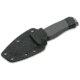 Boker Plus Outdoorsman Mini Fixed Blade Knife, 2.24in, 12C27, FRP Grey Handle, 02BO024