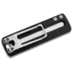 Boker Plus S-Rail Folding Knife, 3in Closed, 2in Satin D2 Tool Steel Blade, Black G10 Handle, 01BO556