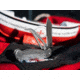 Boker Plus Seenotretter 01 Folding Knife, 4.25in Closed, Satin 4116 Stainless Partially Serrated Blade, Stainless Handle, 01BO547