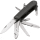 Boker Plus Tech Tool City 4 Folding Knife, 2.75 12C27 Sandvik stainless blade, Black G10 handle, 01BO806