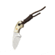 Boker Plus Vox Gnome Stag Knife, 2.13 12C27 Sandvik stainless blade, Stag handle, 02BO268