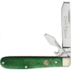 Boker Razor Jack Lime Green Folding Knife, 3in Closed, Mirror Stainless Razor Blade, Green Smooth Bone Handle, BK110714