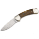 Boker Solingen 3000 Folding Knife, 3.31in, 440C, Curly Birch Wood Brown Handle, 117100