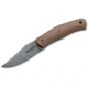Boker Solingen Boxer Fixed Blade Knife, 3.31in, N690, Micarta Brown Handle, 120503