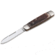 Boker Solingen Cattle Bone Folding Knife, 3.23in, N690, Bone, Nickel Silver Brown Handle, 112910