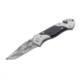 Boker Magnum Tactical Rescue Folding Knife, 5in Closed, 4in, 440 SS, Camo Tanto Blade, Stainless Steel Handle w/ Black G10 Inlay, 01RY997