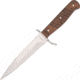 Boker Trench Knife, 5.63 carbon steel blade, Brown wood handle, 121918