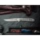 Boker Urban Trapper Damascus Folding Knife, 3.4in, Damascus, Titanium, Uncoated, Grey, 01BO739DAM