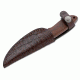 Boker Arbolito Pine Creek Fixed Blade Knife, 3.63 in, T6MoV, Guayacan Ebony Wood, Brown, w/ Sheath 02BA701G
