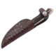 Boker USA Arbolito Skinner Stag Fixed Blade Hunting and Outdoor Knife, 3 1/4in  w/ Leather Sheath 02BA338H