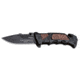 Boker USA KAL 14 Folding Knife,3.625in 440C,Wooden Inlay Handle B-01KAL14