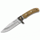 Boker Magnum Elk FB Fixed Blade Knife w/ Sheath, 4.33 in, 440A Stainless Steel, Drop Point Blade, Burl Wood Handle, 02GL683
