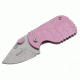 Boker USA Plus Subcom 42 Pink Folding Knife 01BO593