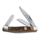 Boker USA Traditional Series Stockman Folding Knife,Carbon Steel Blade,4in Closed,Jigged Brown Bone Handle,Clam Pack 110726C