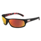 Bolle Anaconda Progressive Prescription Sunglasses, Matte Black/Red Frame, 12080PR