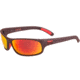 Bolle Anaconda Progressive Prescription Sunglasses, Matte Mono Red Frame, 12445PR