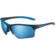 Bolle Flash Progressive Prescription Sunglasses, Matte Black / Blue Frame, Polarized, 12211PR