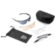 Bolle Gunfire Kit of Shooting Glasses, Matte Black BSSI Frame, PTSGUNKM04