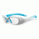 Bolle Kids Dominance Sport Protective Eyewear - White and Pearl  Frame,Clear Anti Fog/Scratch Lens 11999