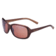 Bolle Molly Single Vision Prescription Sunglasses, Matte Chocolate / Gold Frame-11804SV