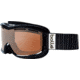 Bolle Monarch Ski/Snowboard Goggles, Shiny Black Frame, Polarized Brown Lens 20660