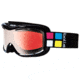 Bolle Monarch Ski/Snowboard Goggles, Shiny Black Frame, Vermillon Gun Lens 20655