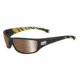 Bolle Python Single Vision Prescription Sunglasses, Matte Black / Zebra Frame-11994SV