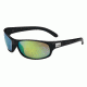 Bolle Recoil Single Vision Prescription Sunglasses, Matte Black Frame-11809SV
