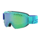 Bolle Scarlett Goggles, Matte Turquoise and Blue Frame, Green Emerald Lens, 21476