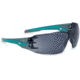Bolle Silex+ Small Safety Glasses, Grey Green Frame, Smoke Lens, PSSSILP4262