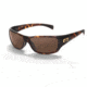 Bolle Crown Sunglasses 11276, Dark Tortoise Frame, Polarized A-14 Lens