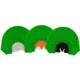Bone Collector Lucky Lady 3-Pack Turkey Mouth/Diaphragm Call Combo, Green, BC140009