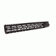 Bootleg Inc 13.4in Bootleg PicMod Handguard, AR 15, Includes KMR Mounting Hardware, Black, 13.4in, BP- HG13-1