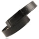 Boston Leather 1 1/2 Covered Buckle Mechanics/movers Belt, Black - 6585-2-XL
