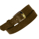Boston Leather 1 1/4 No Lines Off Duty Belt, Brown - 6580NL-BRN-1-42-GLD