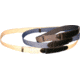 Boston Leather Cotton Belt With Velc Closure Bk - 6207-10-52