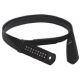 Boston Leather 2-1/4 Off Duty Belt, Hook Lined Belt, Black - 6621-1-44