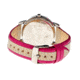 Boum Bm2201 Contraire Ladies Watch, Silver, Hot Pink Leather BOUBM2201