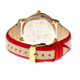 Boum Bm2202 Contraire Ladies Watch, Silver, Red Leather BOUBM2202