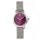 Boum Feroce Mesh-Bracelet Watch, Silver/Mauve, BOUBM5205
