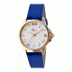 Boum Soigne Strap Watch, Rose Gold/Blue, Standard BOUBM2905