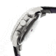 Boum Breed 6701 Von Marcus Mens Watch, 44mm, Black Strap, Chrome Dial BRD6701