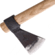 BR Rinaldi American Boy's Axe, 24.75in Overall, 8.38in Spring Steel Axe Head w/ 4.75in Cutting Edge, Hickory Handle, 700g Head, 302N2M