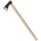 BR Rinaldi Calabria Axe, 23.75in Overall, 5.75in Natural Finish Spring Steel Axe Head w/ 3.25in Cutting Edge, Wood Handle, 350g Axe Head, 330N000M