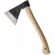 BR Rinaldi 500g Lavagna Axe, 15in Overall, 7.25in Natural Finish Spring Steel Axe Head w/ 4.75in Cutting Edge, Wood Handle, 500g Axe Head, 305N0S38