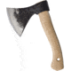 BR Rinaldi 500g 10.75in Lavagna Axe, 6.5in Natural Finish Spring Steel Axe Head w/ 5in Cutting Edge, Wood Handle, 500g Axe Head, 307N0S28