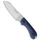 Bradford Bradford Knives Guardian3 Fixed Blade 3D Black/Blue G-10 Sheepsfoot/N690/SW, Black/Blue, Bohler N690, adult, BHQ-113694