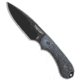 Bradford Bradford Knives Guardian3 Fixed Blade Knife 3D Black Micarta DLC/N690, Black, Bohler N690, adult, BHQ-116009